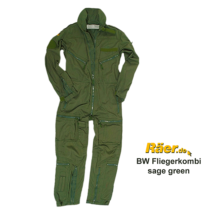 BW Fliegerkombi, Aramid feuerhemmend, Sage Green B