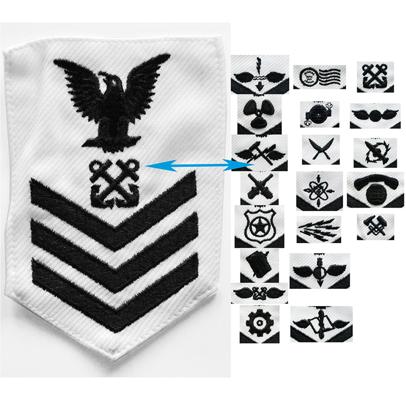 US Abzeichen First Class Petty Officer    A