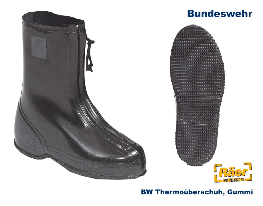 BW Thermoüberstiefel, Gummi    A/B