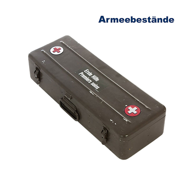 Schweizer Erste Hilfe Kiste, Alu    B