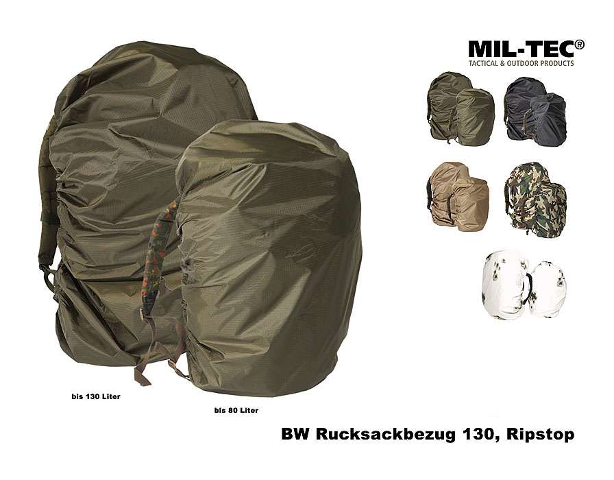 BW Rucksackbezug bis 130 Liter - Mil-Tec    A