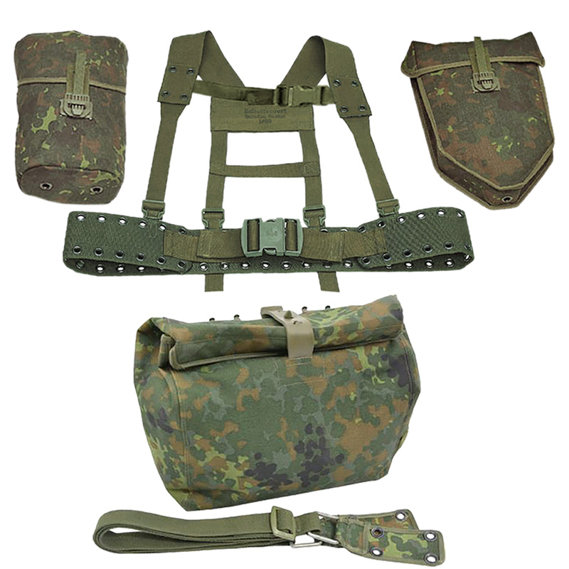 BW Tragesatz, Koppelset 5-teilig, flecktarn    B