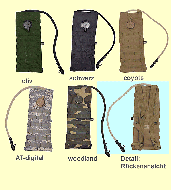 Trinksystem "Molle" 2,5 Liter    A