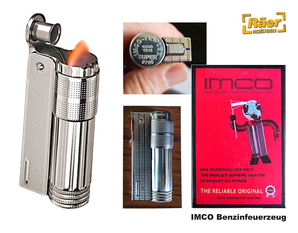 IMCO Super/Triplex Benzinfeuerzeug    A