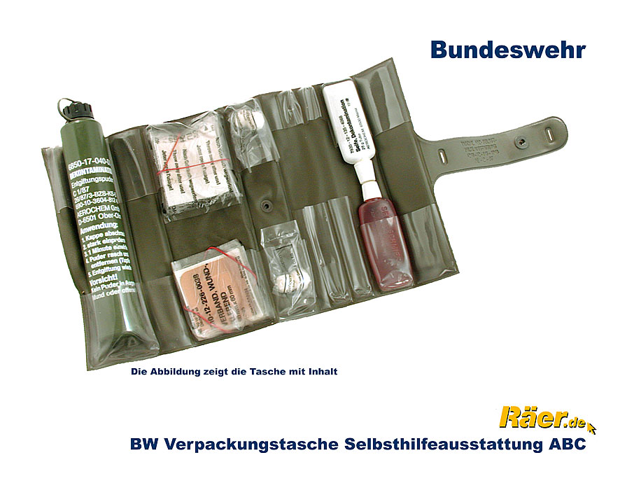 BW Tasche für ABC Selbsthilfeausstattung    A/B