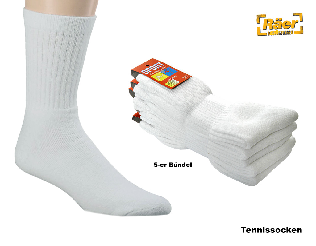 Tennissocken, 80/20% Bw/Synt    A