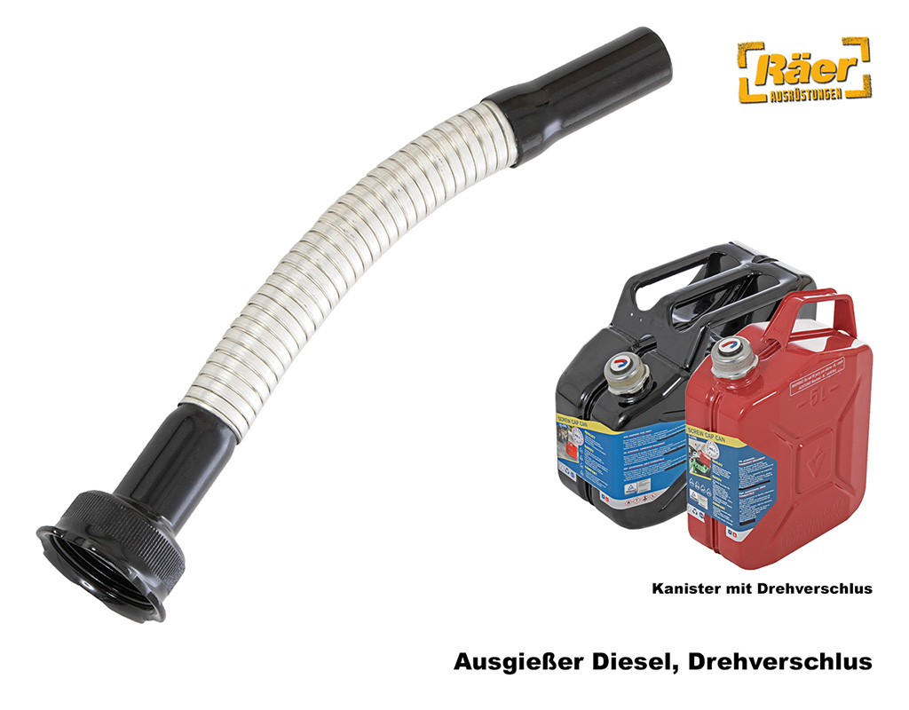 Auslaufstutzen Diesel ScrewCap Schraubverschluss A