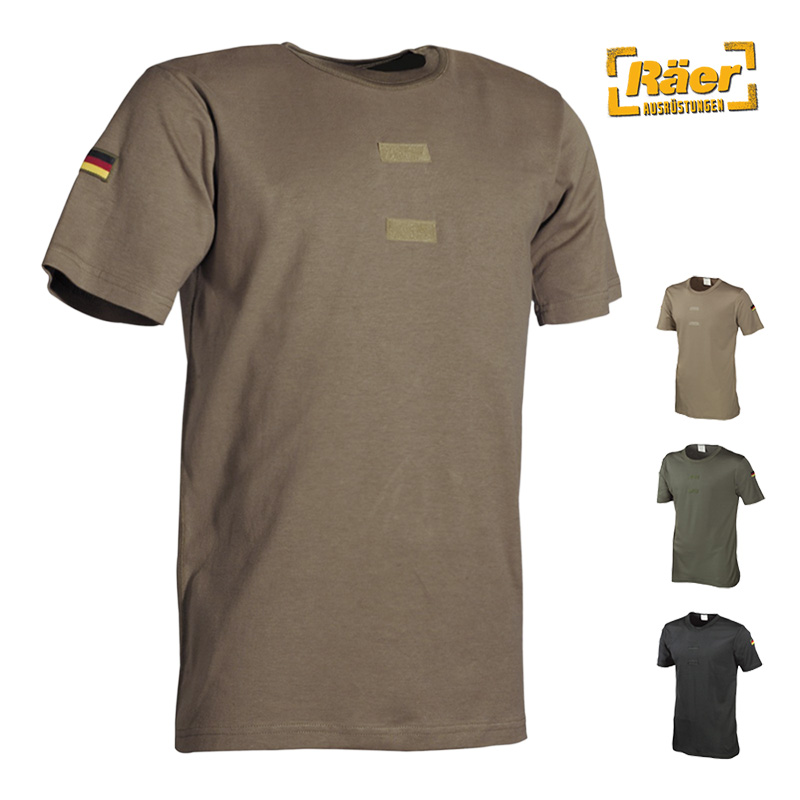 BW Tropenhemd T-Shirt m. Klett, Import    A