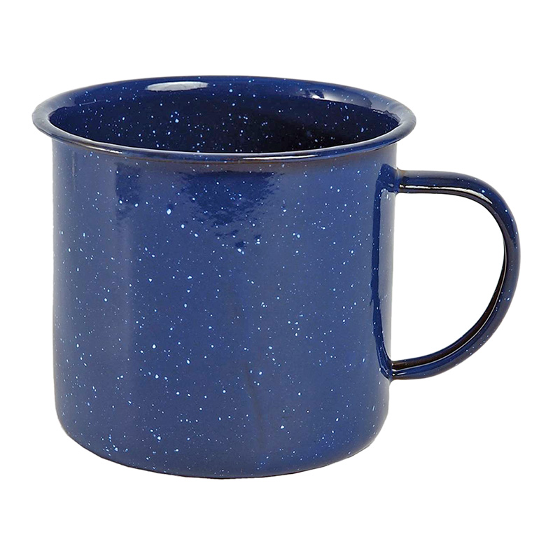 Western Emaille Kaffeetasse 680 ml, blau    A