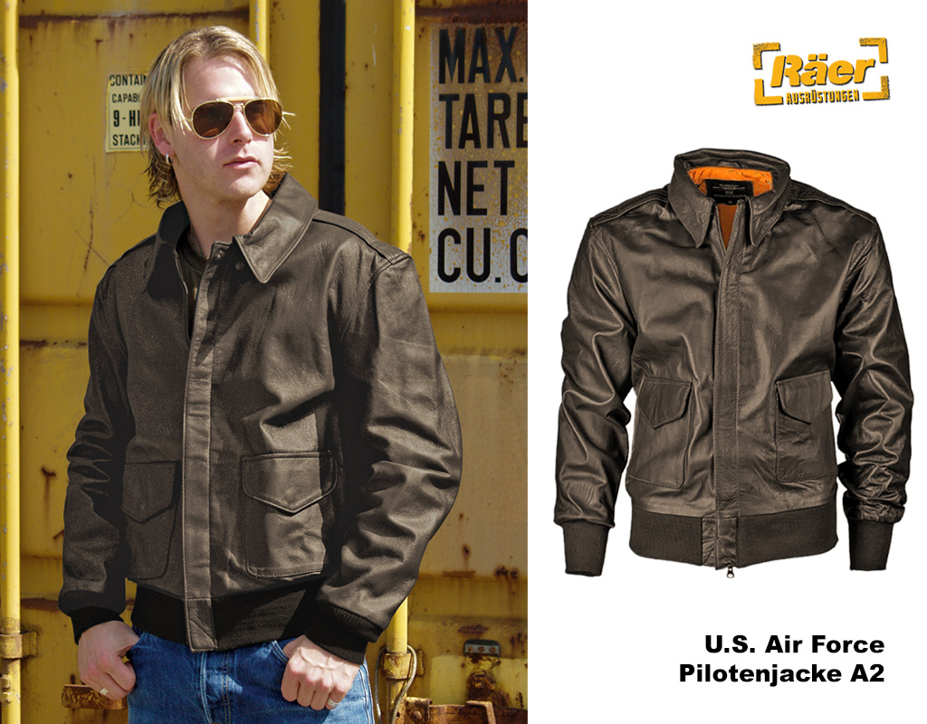 US Flieger-Lederblouson A2   A