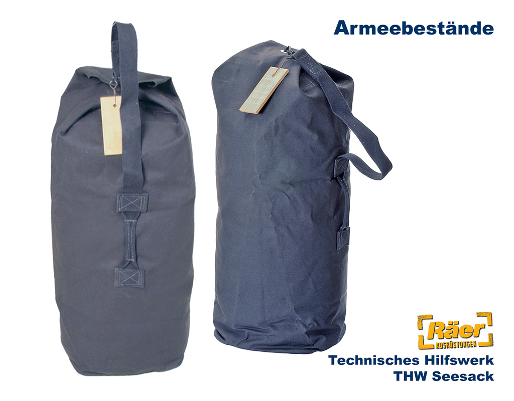 THW Seesack, 1 Trageriemen, 32 x 32 x 97 cm    A/B