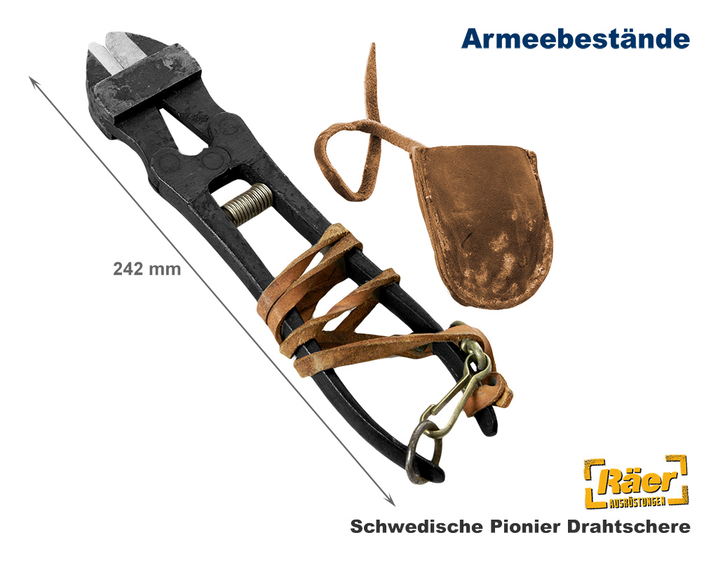 Schwedische Pionier Drahtschere 24 cm    B