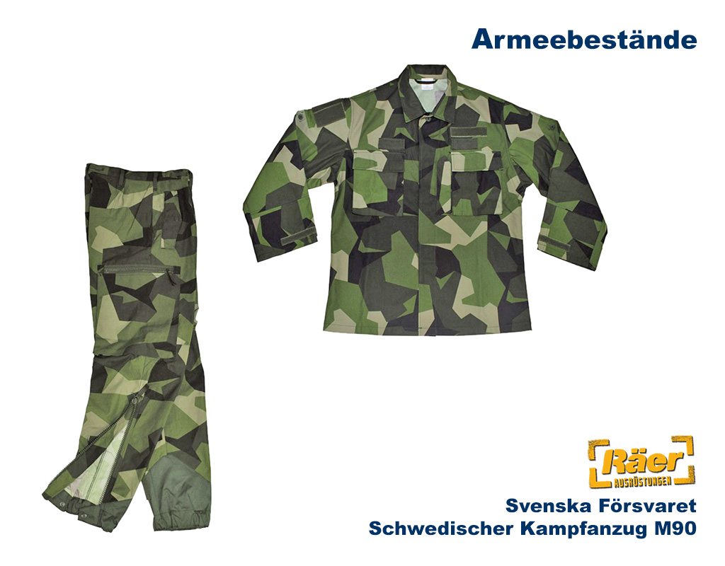 Schwedischer Kampfanzug... A/B