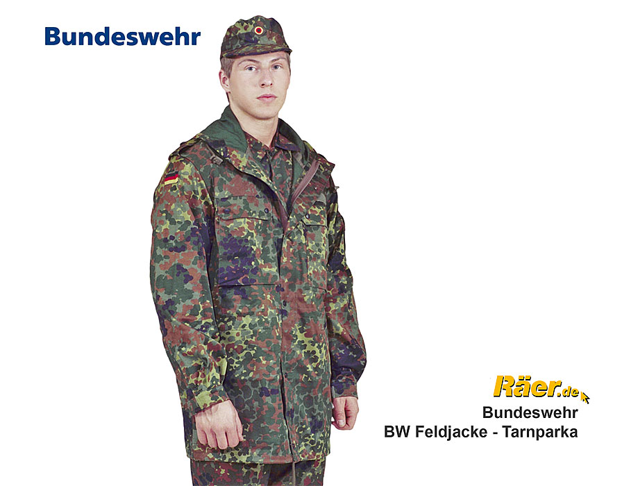 BW Feldparka - Anorak, flecktarn    A/B