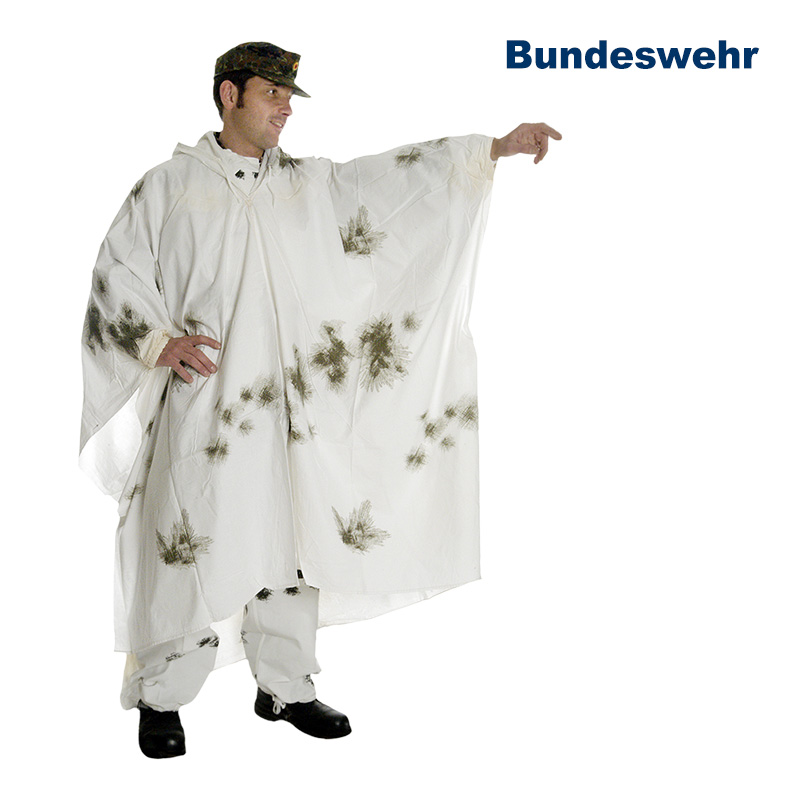 BW Schneetarnponcho    A/B