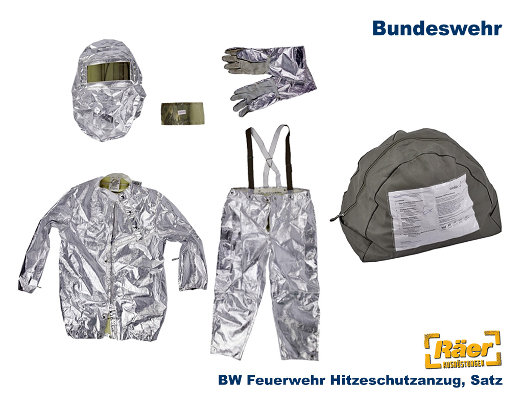 BW FW Hitzeschutzanzug Satz 6-teilig... A/B