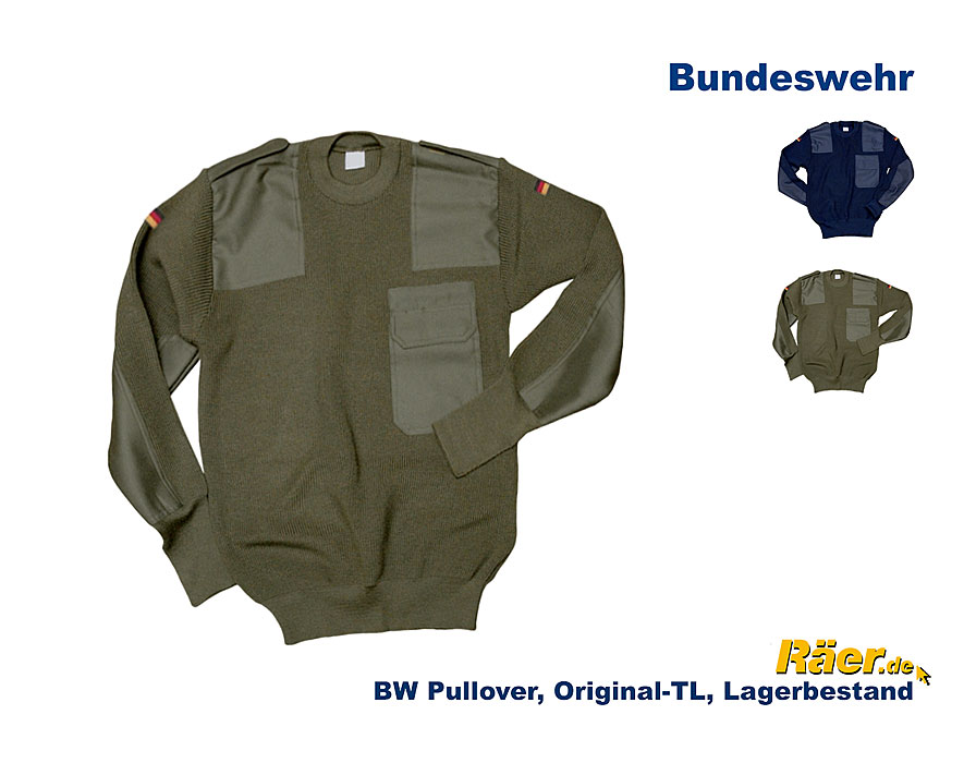 BW Pullover, Original TL Bundeswehr Depot    A