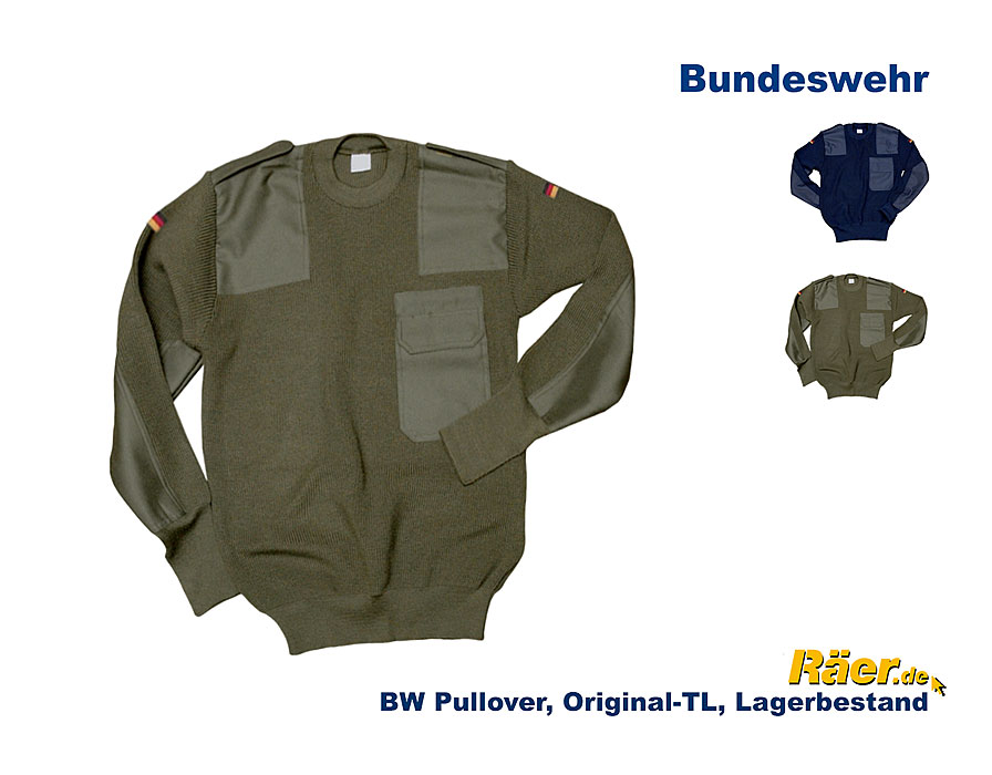 BW Pullover, Original Bundeswehr Bestand    A