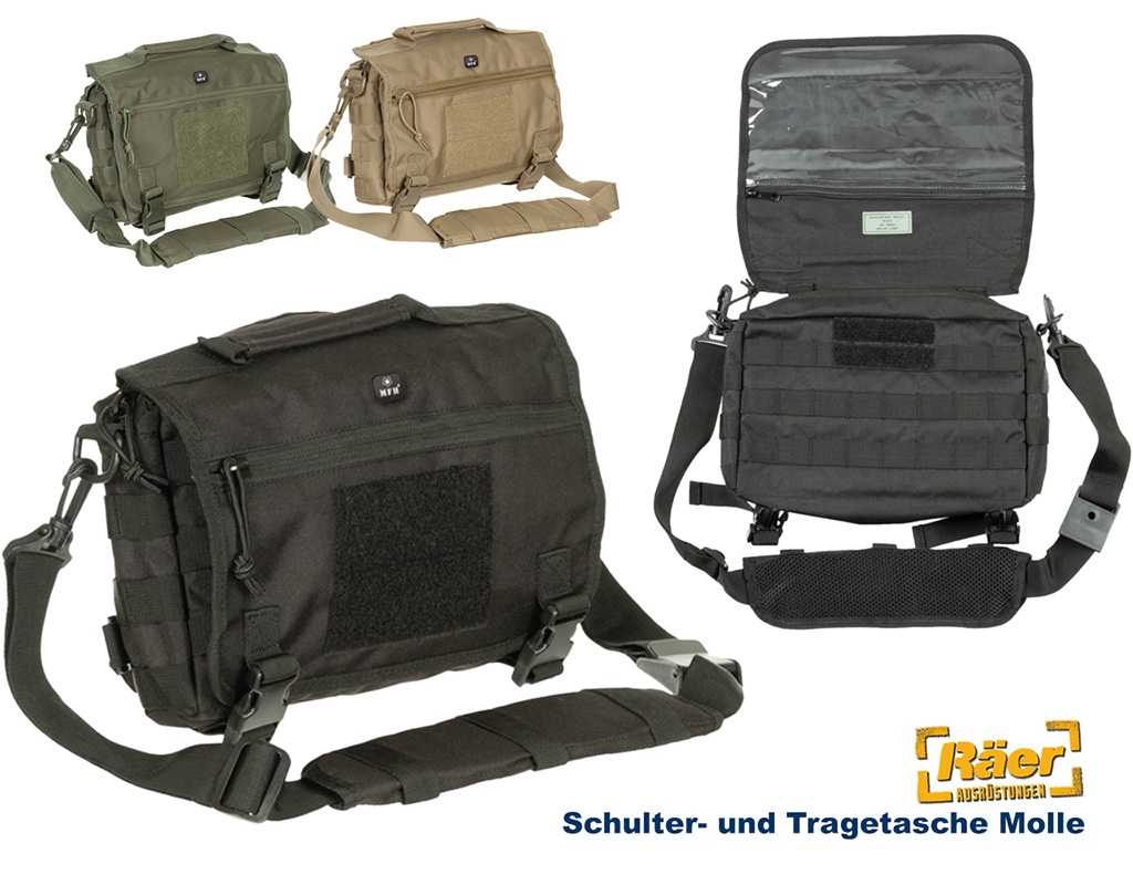 Schulter- und Handtasche "Molle"    A