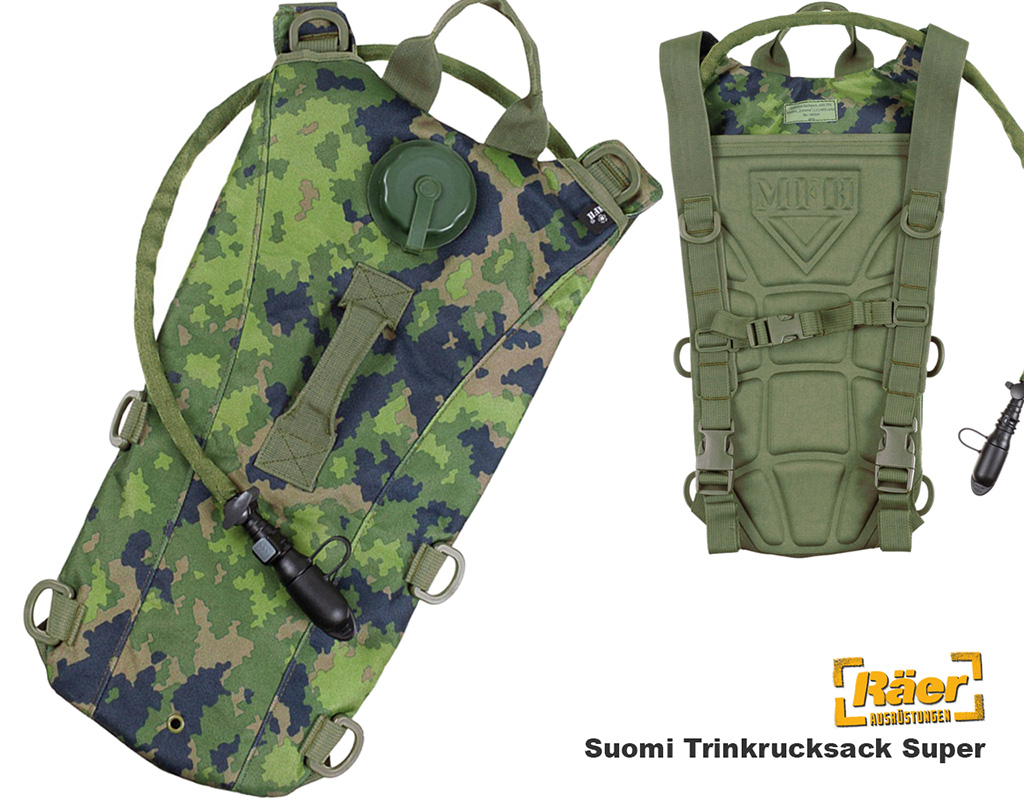 Suomi Trinksystemrucksack Super 2,5 Liter, M05   A