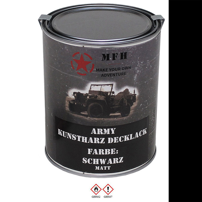 MFH Armee Streichlack matt, 1000 ml Farbdose    A