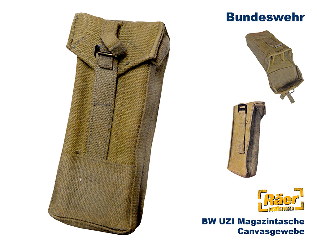 BW Magazintasche UZI MP2, Canvas, gelboliv    B