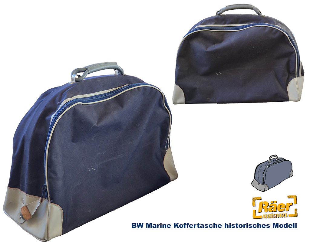 Marine Koffertasche, historisch    B