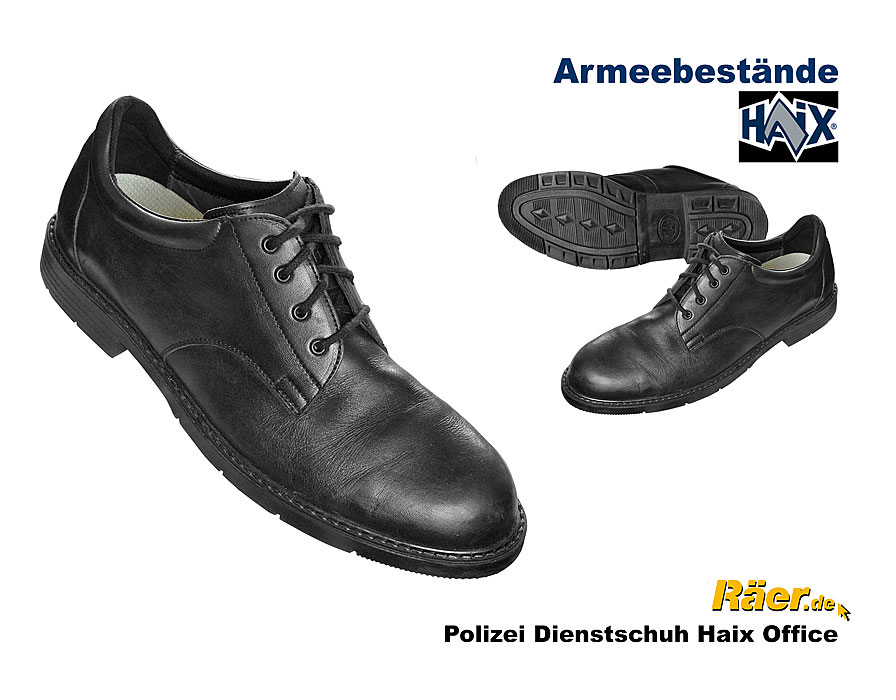 Polizei Halbschuh Haix Office Leder --x    B