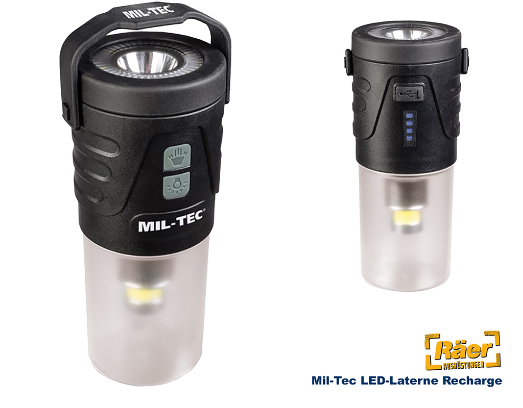 Mil-Tec LED Laterne Recharge    A