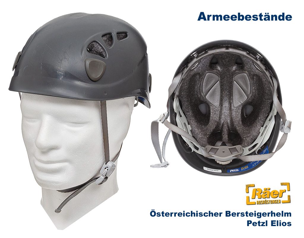 Österr. Bergsteigerhelm, Petzl Elios    B