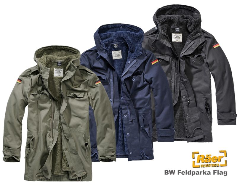 Giacca Militare Originale Bundeswehr Parka Mimetico BW – Nuova Con Etichette – Taglie 04-15 - Foto 6