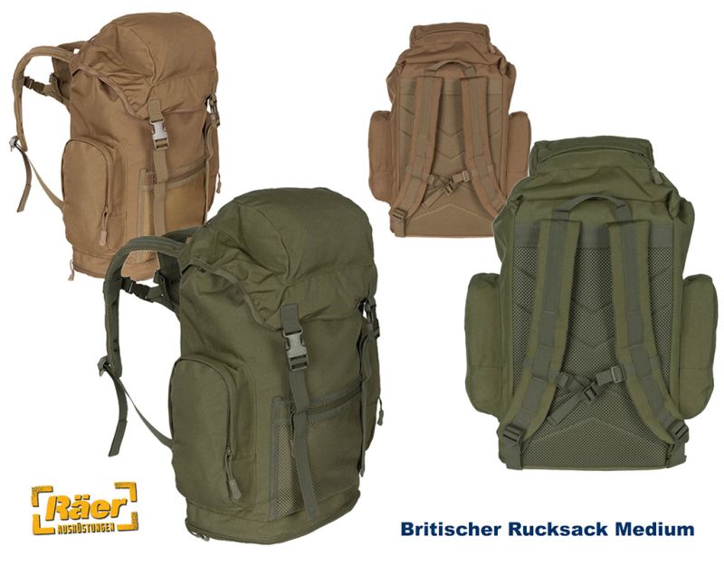Bundeswehr Militärische Rucksäcke kaufen | Räer BW & Outdoor