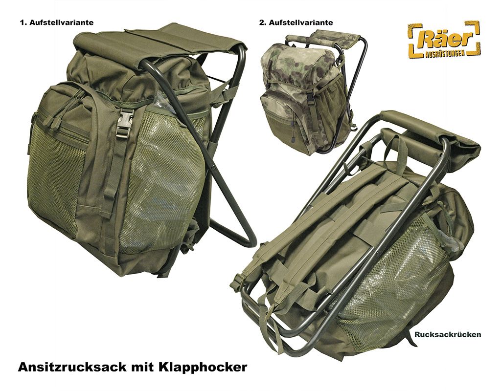 Shakespeare Klappstuhl Mit Rucksack
