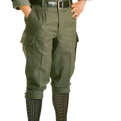 Kostuem24 Overknee Strumpf Rot - Für Historische Kostüme Größe 36-38