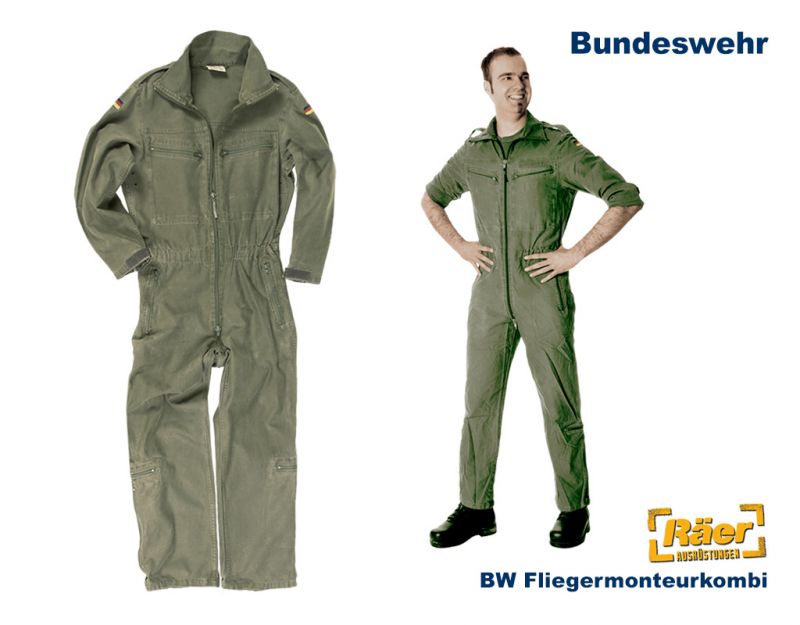 Bundeswehr Kombinationen, Anzüge kaufen | Räer BW & Outdoor