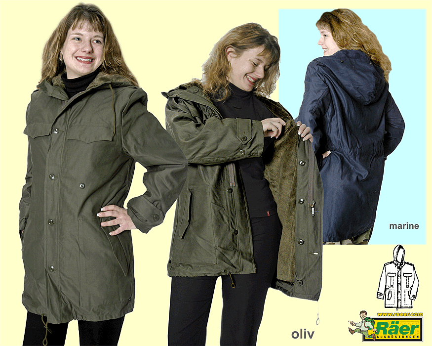 Giacca Militare Originale Bundeswehr Parka Mimetico BW &ndash; Nuova Con Etichette &ndash; Taglie 04-15
